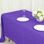 Polyester 72"x120" Rectangle Tablecloth Purple - Durable and Stylish Table Cover