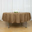Polyester 90" Round Tablecloth Taupe - Stain & Wrinkle-Resistant Table Cover