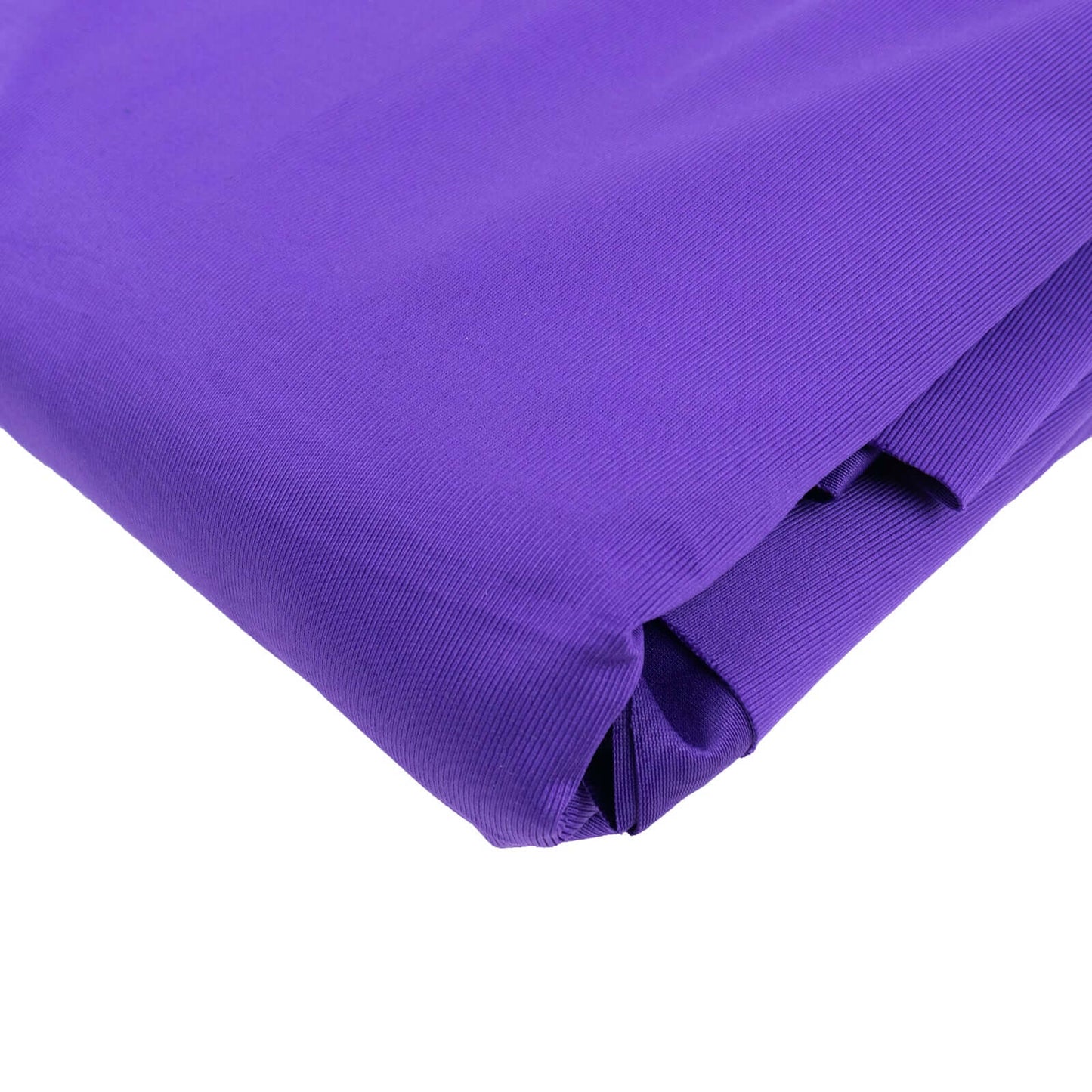 Purple Scuba Polyester Fabric Roll, Wrinkle Free DIY Craft Fabric Bolt- 60"x10 Yards