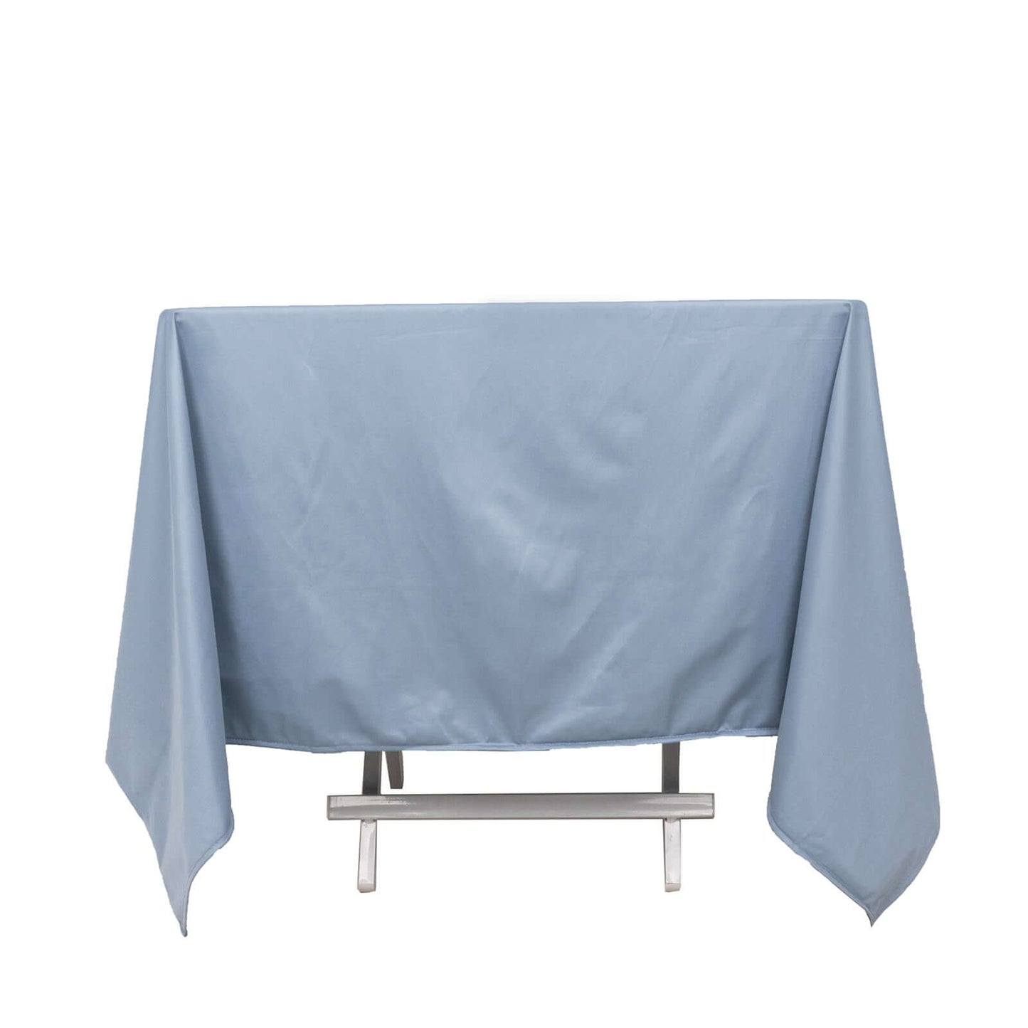 Scuba Square 70"x70" Tablecloth Dusty Blue - Wrinkle Free & Stain Resistant Table Cover
