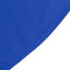 Scuba Round 108" Tablecloth Royal Blue - Wrinkle Free & Stain Resistant Table Cover
