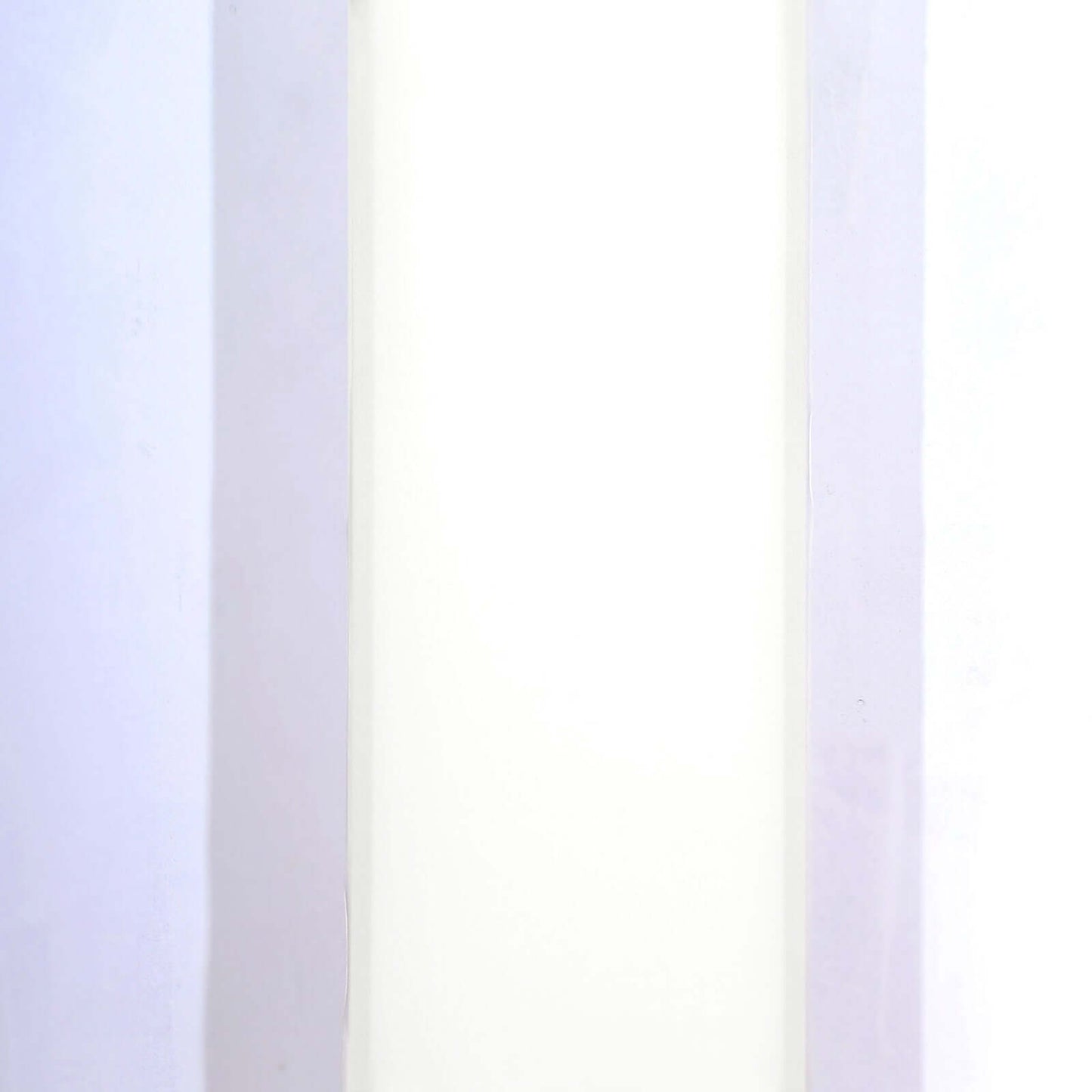 8ft Ivory Spandex Fitted Open Arch Wedding Arch Cover, Double-Sided U-Shaped Backdrop Slipcover