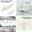 2-Pack Paper and Bamboo Parasol Umbrellas White - Perfect Bridal Shower Photo Props and Table Decorations 32"