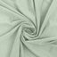 Spandex 30" Round Cocktail Table Cover Skirt Sage Green With Natural Wavy Drapes