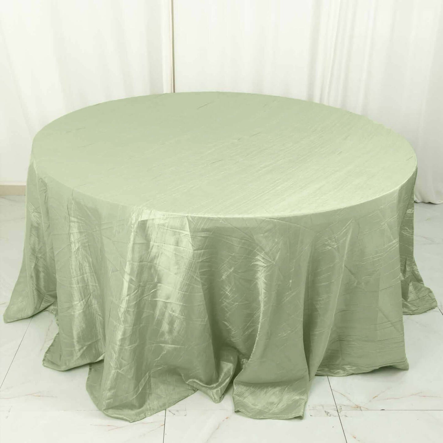 Polyester 70"x70" Table Overlay Square Tablecloth Sage Green - Wrinkle-Resistant & Durable Table Cover