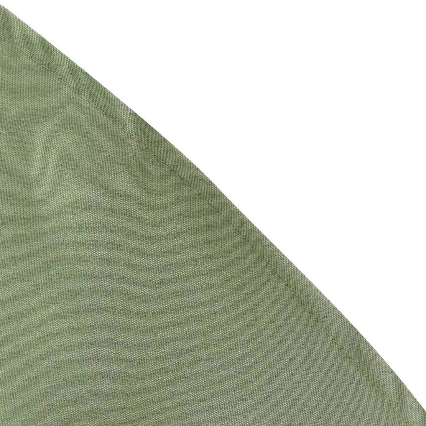 Polyester 108" Round Tablecloth Dusty Sage Green - Wrinkle-Resistant Table Cover