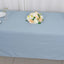 Scuba Rectangular 60"x102" Tablecloth Dusty Blue - Wrinkle Free & Stain Resistant Table Cover