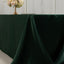 Lamour Satin 90"x156" Rectangle Tablecloth Hunter Emerald Green - Luxurious, Soft Seamless Table Cover