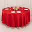 Lamour Satin 108" Round Tablecloth Red - Durable & Silk-Like Table Cover
