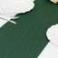 Scuba Polyester 12"x108" Table Runner Hunter Emerald Green - Wrinkle-Free Table Linen