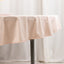 Scuba Round 70" Tablecloth Blush - Wrinkle Free & Stain Resistant Table Cover