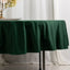Scuba Round 90" Tablecloth Hunter Emerald Green - Wrinkle Free & Stain Resistant Table Cover