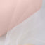6"x100 Yards Blush Tulle Fabric Bolt, Sheer Fabric Spool Roll For Crafts