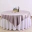 Velvet 72"x72" Table Overlay Square Tablecloth Mauve - Premium Soft Finish Table Topper