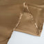 Satin 120" Round Tablecloth Taupe - Stylish Seamless Table Cover