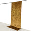 Gold Crushed Velvet Backdrop Curtain â€“ 5ft x 12ft Event Drape with Rod Pocket, Privacy Panel for Photo Booths & Events