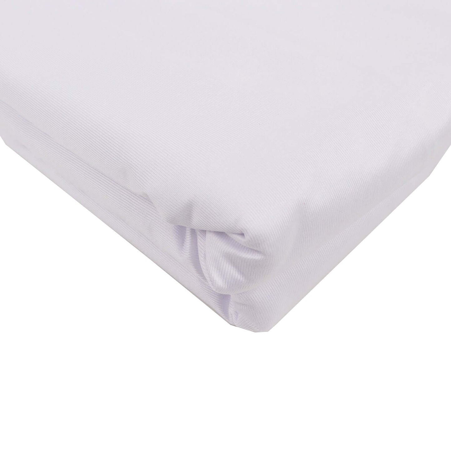 White Scuba Polyester Fabric Roll, Wrinkle Free DIY Craft Fabric Bolt- 60"x10 Yards