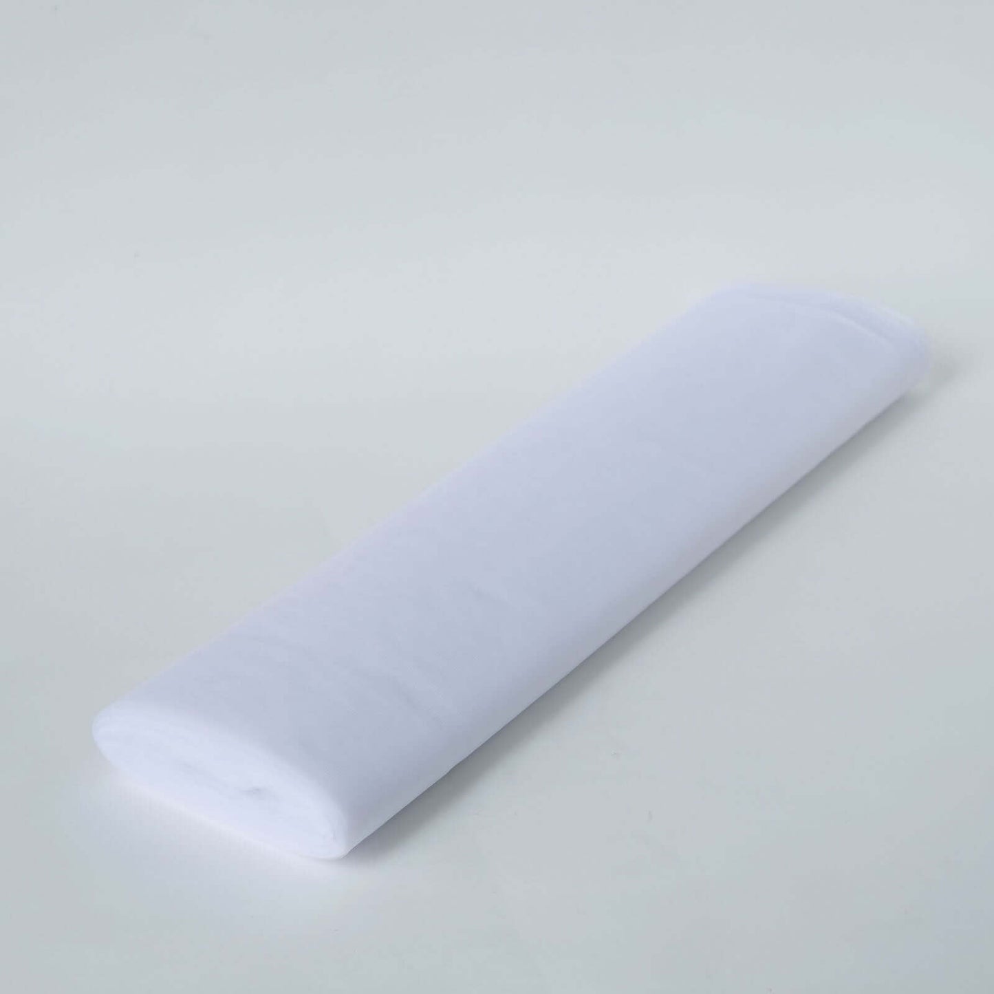 54"x40 Yards White Tulle Fabric Bolt, DIY Crafts Sheer Fabric Roll