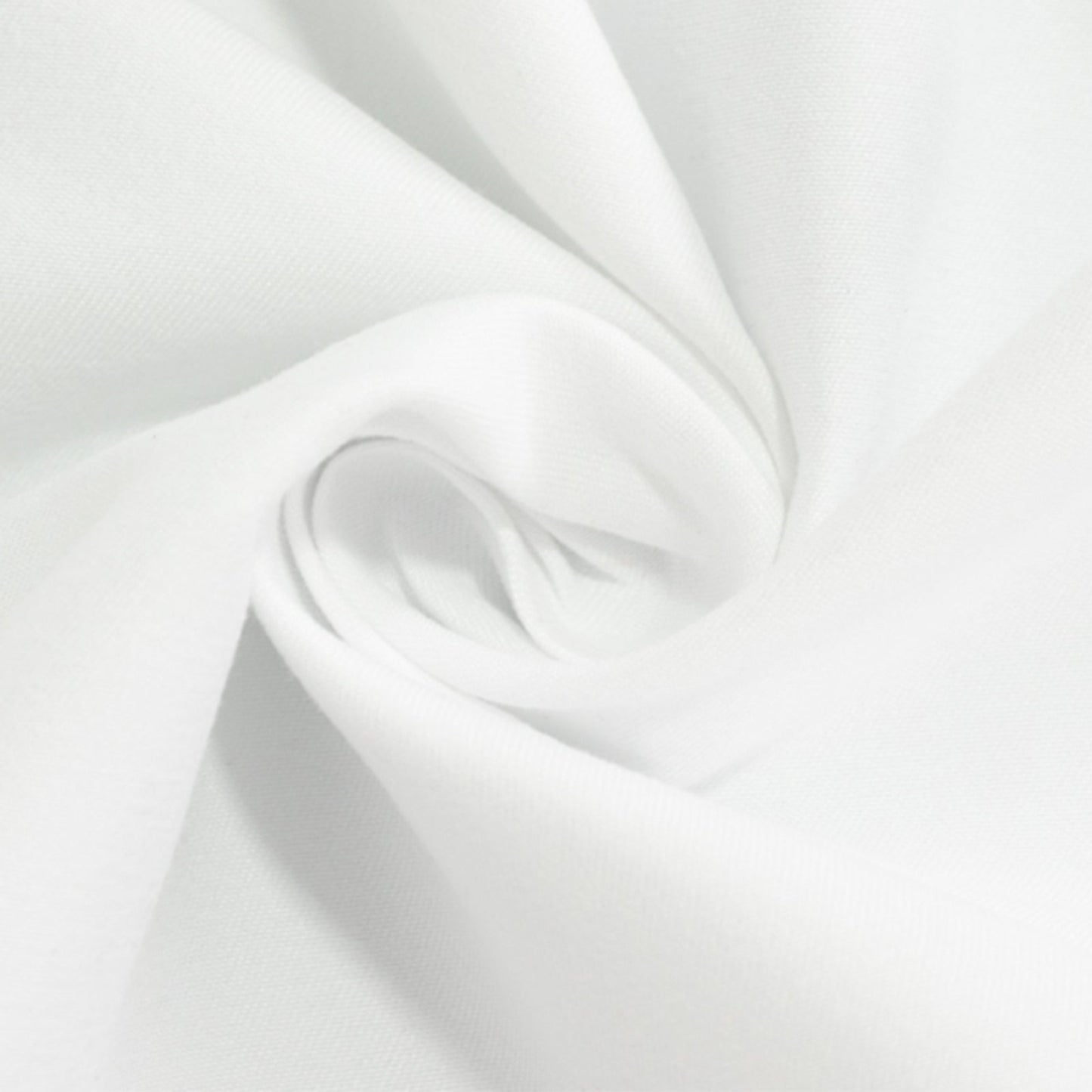 Cotton Blend 120" Round Tablecloth White - Seamless Wrinkle-Resistant Design for Upscale Occasions
