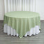 Polyester Square 90"x90" Tablecloth Sage Green - Wrinkle-Resistant & Durable Table Cover