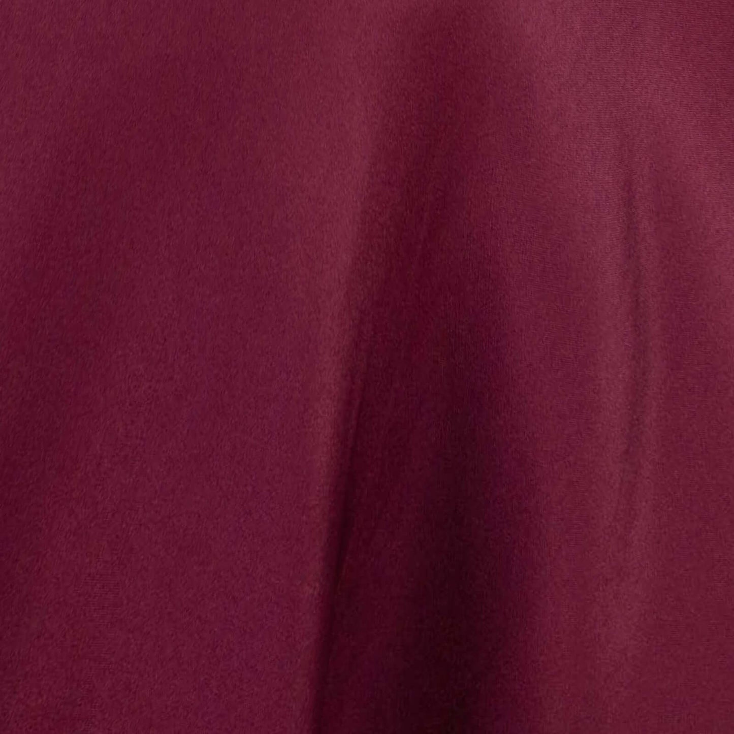 Premium Polyester 132" Round Tablecloth Burgundy - Seamless 220GSM Wrinkle-Resistant Table Cover