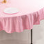 Scuba Round 70" Tablecloth Pink - Wrinkle Free & Stain Resistant Table Cover