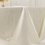 Scuba Rectangular 90"x156" Tablecloth Shimmering Pearl White - Wrinkle Free & Stain Resistant Seamless Table Cover