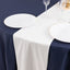 Scuba Polyester 12"x108" Table Runner White - Wrinkle-Free Table Linen for Events & Weddings