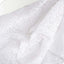 Sequin 20"x20" Napkin White - Shimmering Decorative Dinner Napkin for Weddings & Events