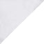 Linen-Like Paper 50"x108" Rectangle Tablecloth White - Disposable Airlaid Table Cover for Easy Cleanup
