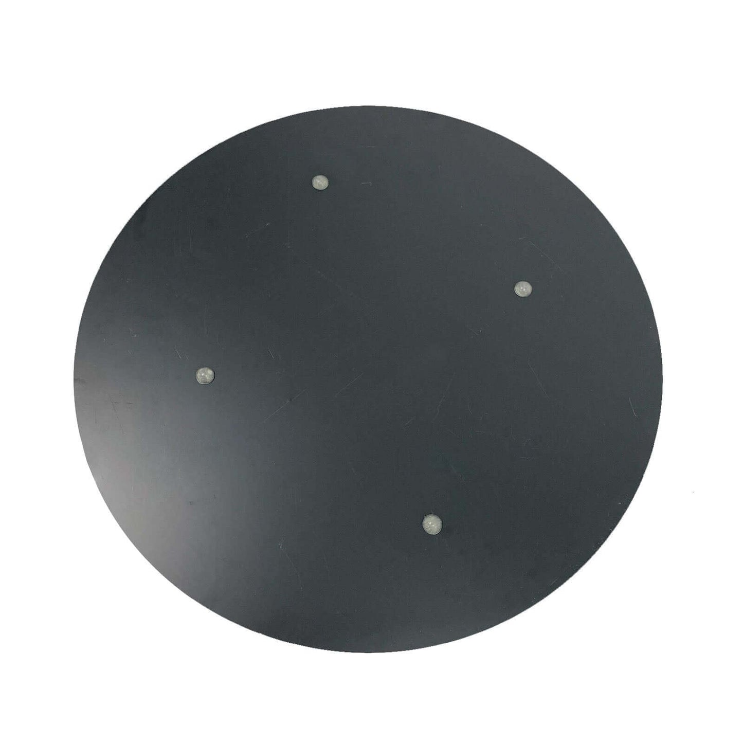 2-Pack Mirror Glass Round Charger Plates 13" with Metallic Gold Mirror Rhinestone Rim, Dazzling Decorative Chargers