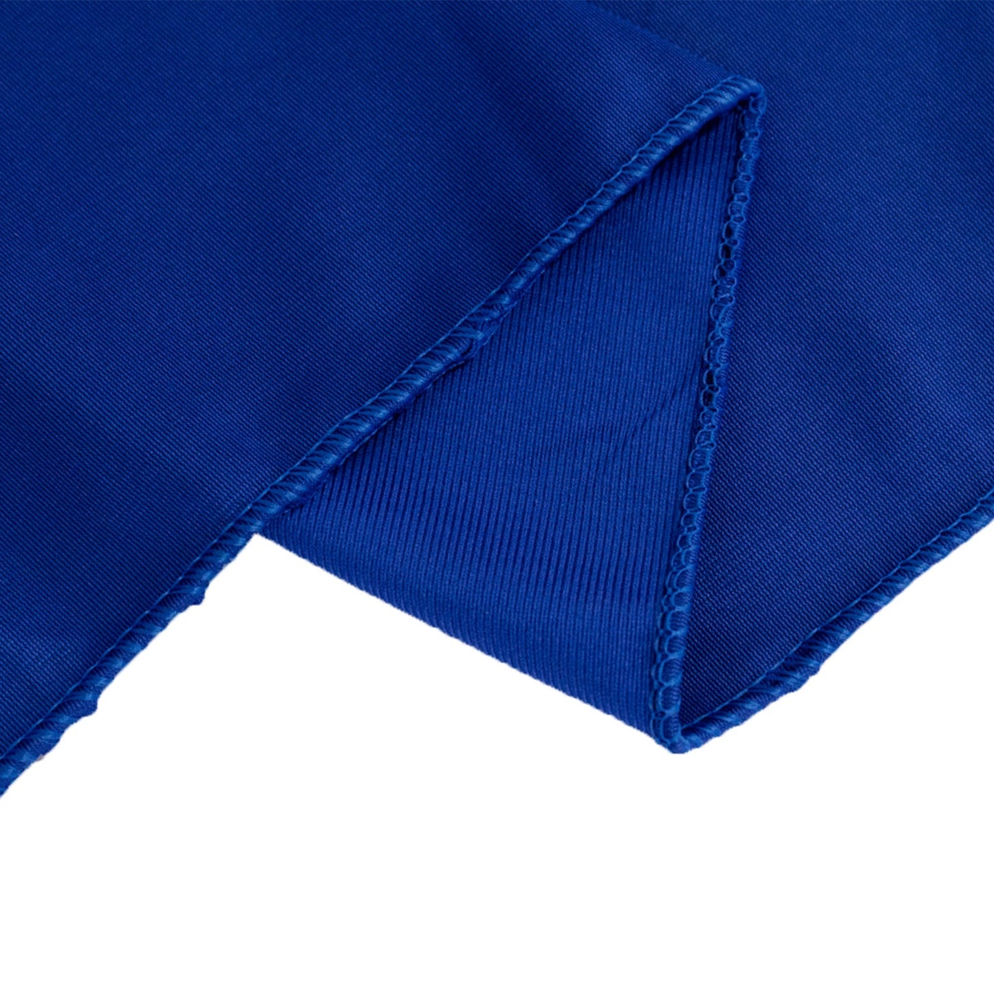 Scuba Polyester 36"x72" Wide Table Runner Royal Blue - Wrinkle-Free Trade Show Table Linen