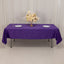 Lamour Satin 60"x102" Rectangle Tablecloth Purple - Durable & Silky Soft Feel Table Cover