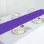 Polyester 12"x108" Table Runner Purple - Durable & Wrinkle-Resistant Table Decor