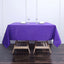 Polyester Square 70"x70" Tablecloth Purple - Wrinkle-Resistant & Durable Table Cover