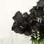 12 Bushes Black Artificial Premium Silk Flower Rose Bud Bouquets