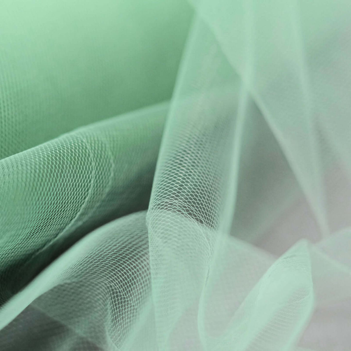 18"x100 Yards Sage Green Tulle Fabric Bolt, Sheer Fabric Spool Roll For Crafts