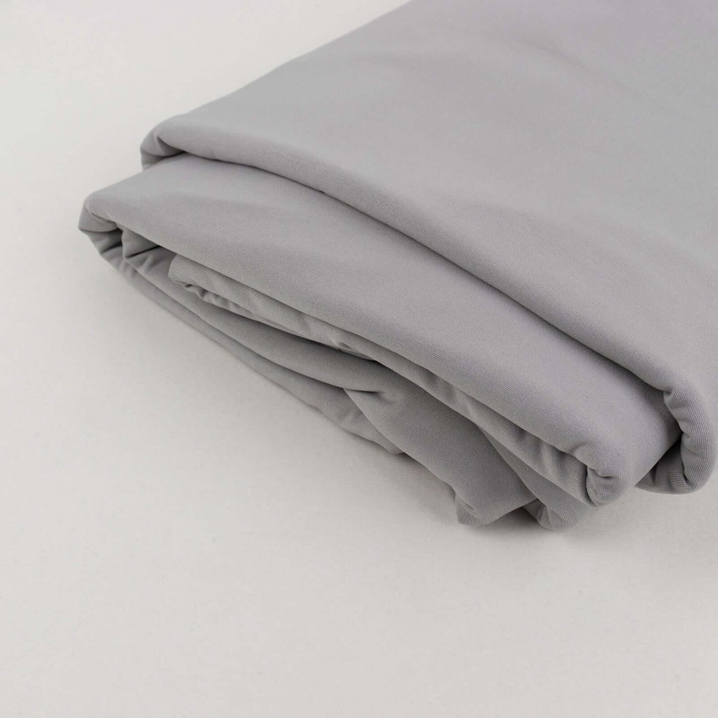 Silver Spandex 4-Way Stretch Fabric Roll, DIY Craft Fabric Bolt- 60"x10 Yards