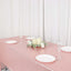 Sequin 60"x126" Rectangle Tablecloth Rose Gold - Glittering Finish Table Cover