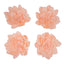 4 Pack 16" Blush Real-Like Soft Foam Craft Daisy Flower Heads