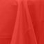 Premium Polyester 90"x132" Rectangle Tablecloth Red - Seamless 220GSM Stain-Resistant Table Cover