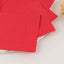 50-Pack Paper Beverage Napkins Red - 2 Ply Disposable Soft 18GSM Cocktail Napkins 5"x5"