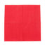 50-Pack Paper Beverage Napkins Red - 2 Ply Disposable Soft 18GSM Cocktail Napkins 5"x5"