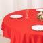 Scuba Round 70" Tablecloth Red - Wrinkle Free & Stain Resistant Table Cover