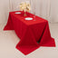 Cotton Blend 90"x132" Rectangle Tablecloth Red - Seamless Wrinkle-Resistant Table Cover