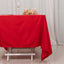 Scuba Square 70"x70" Tablecloth Red - Wrinkle Free & Stain Resistant Table Cover