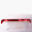 Metallic Foil Tablecloth Rectangle Red - Decorative Disposable Table Cover 40"x90"
