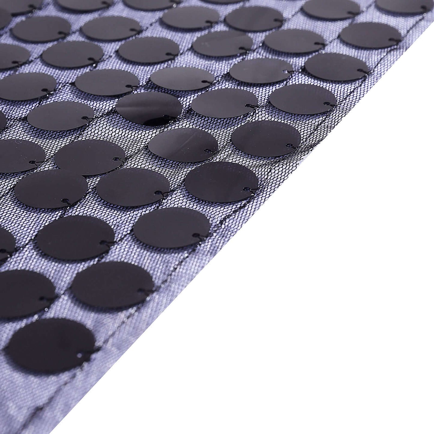 8ftx8ft Black Big Payette Sequin Event Curtain Drapes, Backdrop Event Panel