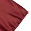 Lamour Satin 72"x72" Table Overlay Square Tablecloth Burgundy - Smooth Finish Table Topper