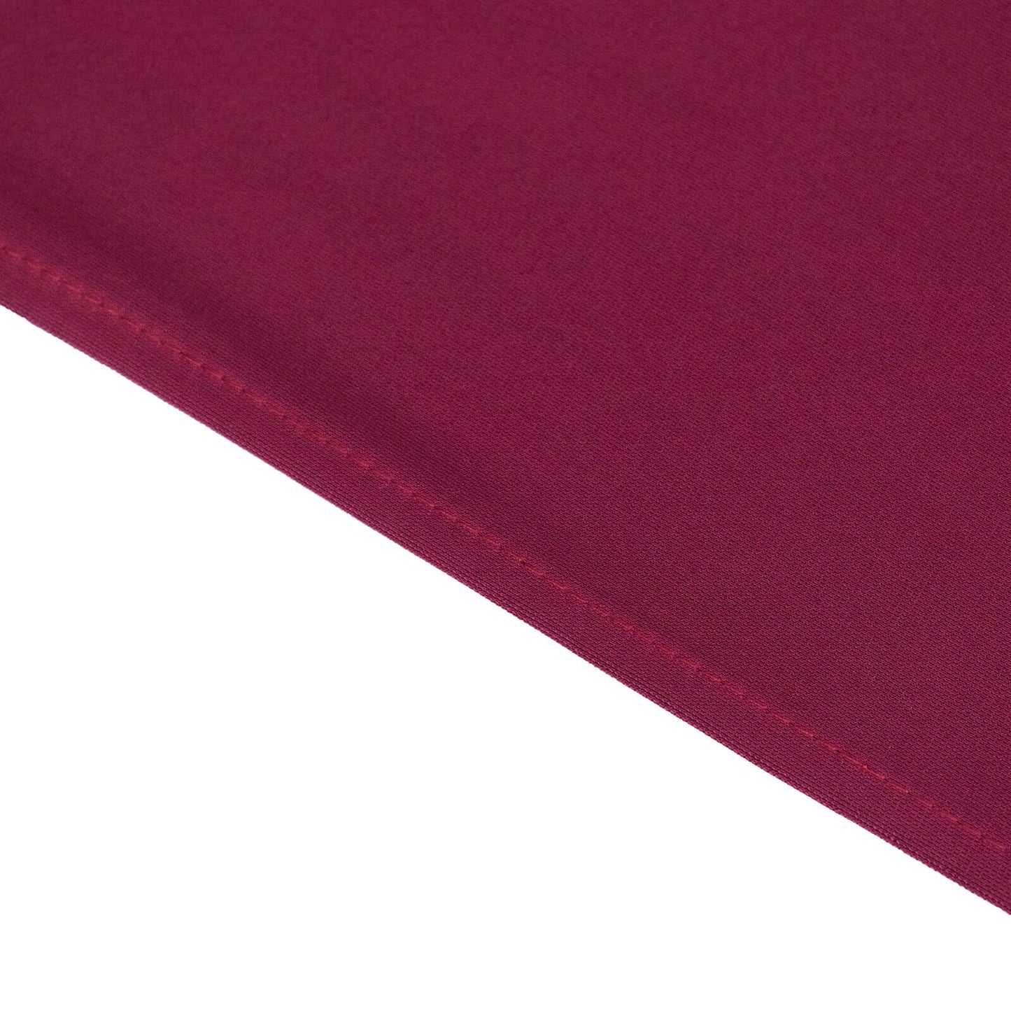 Scuba Square 70"x70" Tablecloth Burgundy - Wrinkle Free & Stain Resistant Table Cover